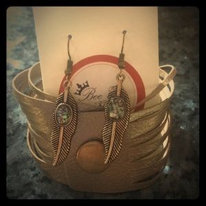 Bracelet and earring combo